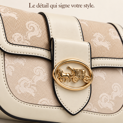 Sac à main Ivoire — Élégance & détails dorés